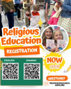 Religious Education Registration